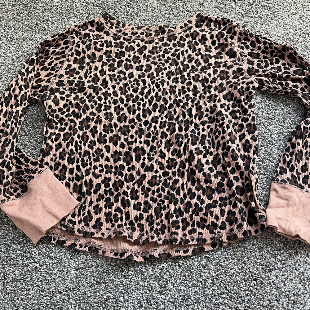 Old Navy Animal Print Top